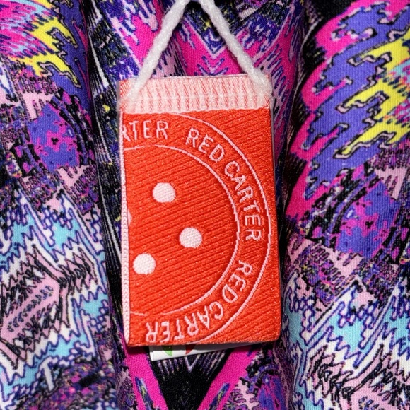 Red Carter One Piece Swimsuit - Picture 7 of 10